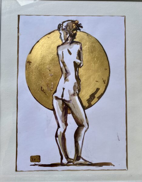 Croquis til salg kunstner Xenia Michaelsen