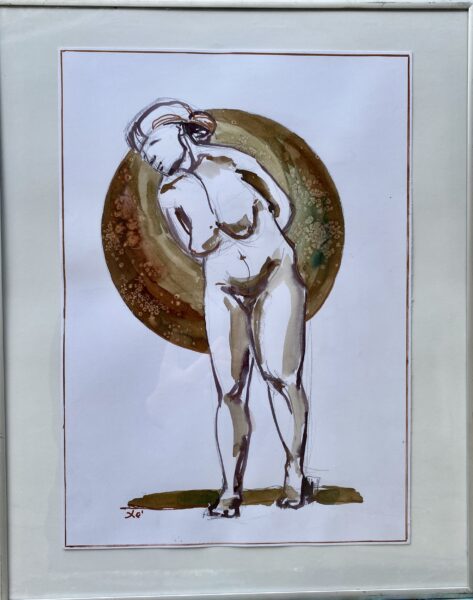 Croquis til salg kunstner Xenia Michaelsen