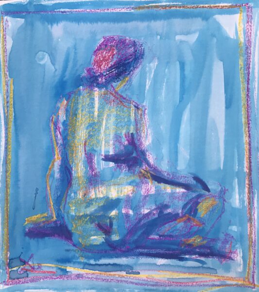 Croquis til salg kunstner Xenia Michaelsen