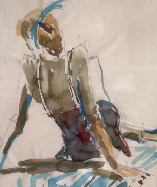 Croquis til salg kunstner Xenia Michaelsen