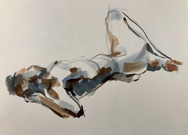 Croquis til salg kunstner Xenia Michaelsen