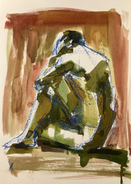 Croquis til salg kunstner Xenia Michaelsen