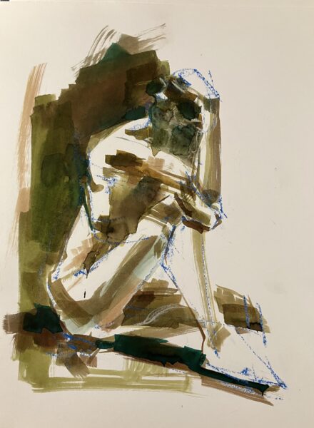 Croquis til salg kunstner Xenia Michaelsen