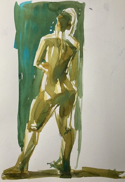 Croquis til salg kunstner Xenia Michaelsen