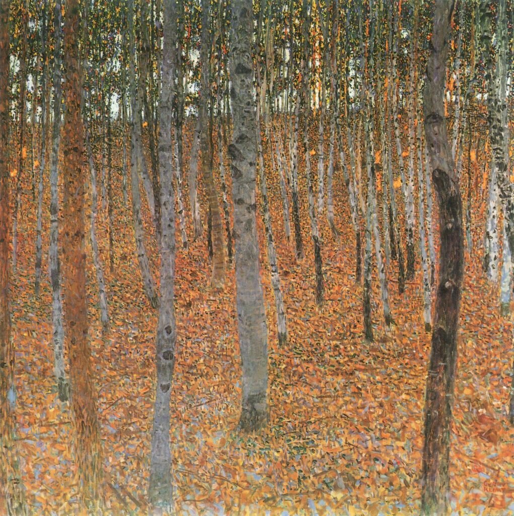 Klimt-skov blog af portrætmaler og underviser Xenia Michaelsen