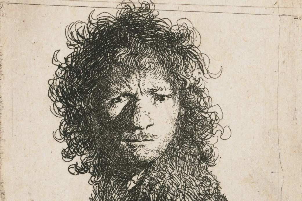 Rembrandt van Rijn selvportræt Rembrant