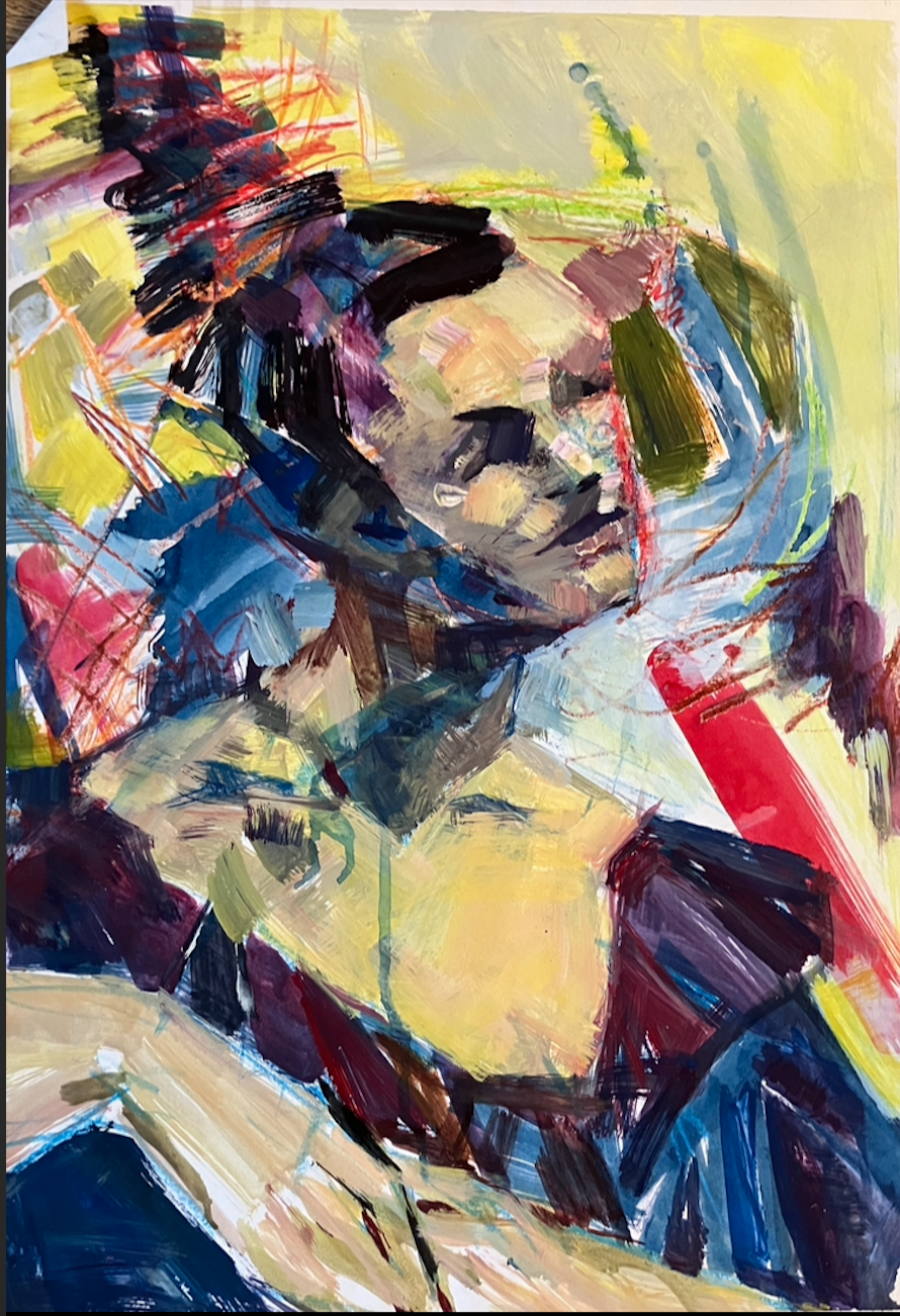 Rytmisk portræt kunstner Xenia Michaelsen