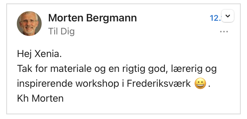 Anmeldelse Xenia Michaelsen