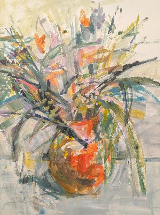 Workshop in Copenhagen – Paint portraits that both look right – and have life
(Acrylic+oil pastel, for beginners and advanced)
